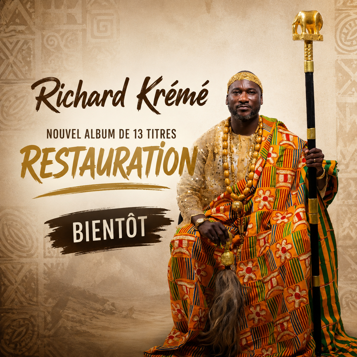 RICHARD KREME : « RESTAURATION », L’ALBUM QUI VEUT RELEVER LES CŒURS ET RALLUMER L’ESPÉRANCE