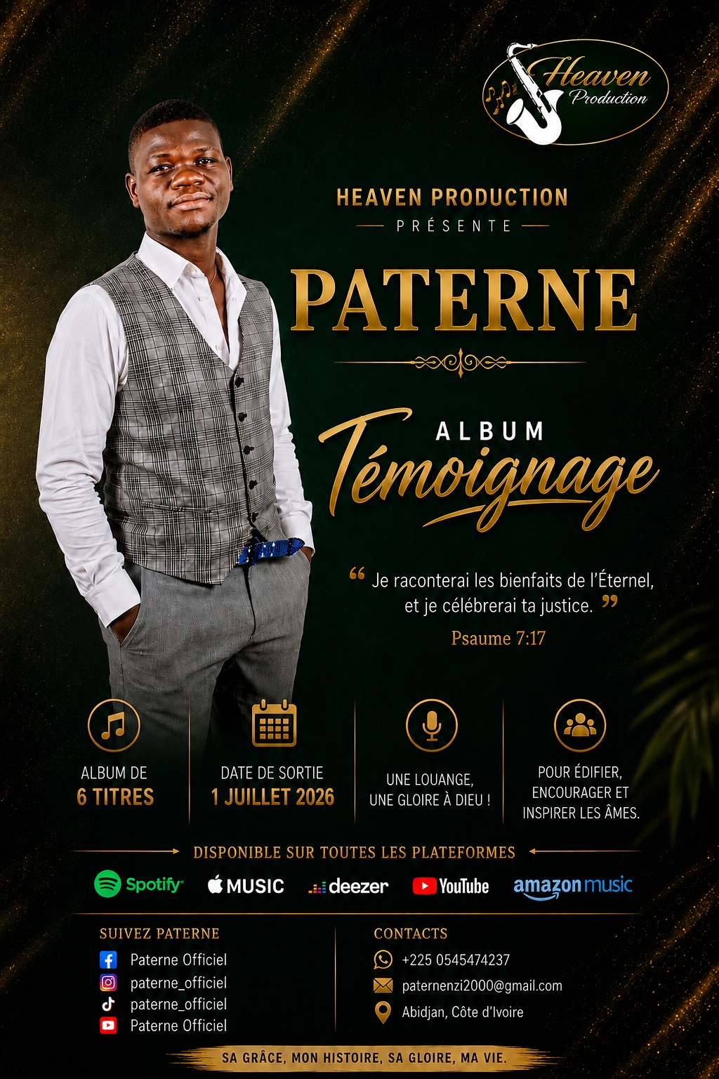 CHANTRE PATERNE